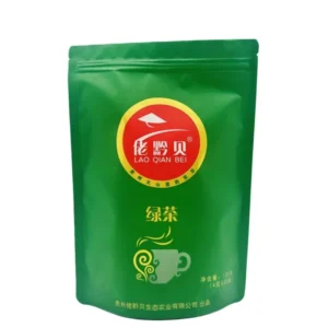 Mylar Stand-Up Tea Packaging Bag with Digital Printing and Food-Grade Zipper