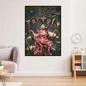 Mythological Figure Cartoon Portrait Wall Art Print Customised Canvas Poster Printing
