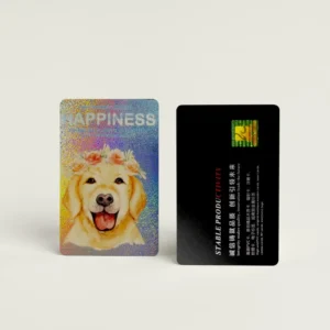 NFC Metal Brushed Business Card with RFID Chip Membership Card Customization