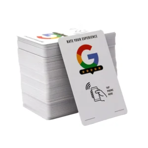 NFC Review Tap Card NTAG213 Smart Sticker for Restaurant