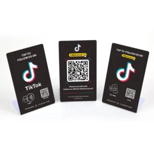 NFC Table Display QR Code Scanning Spot Tabletop Menu Display Stand Review Menu RFID NFC Stand