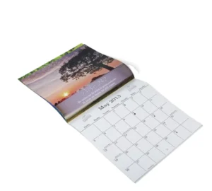 Nature Monthly Custom Wall Calendar Printing in China