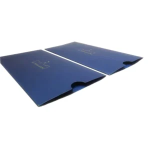 Navy Blue Mailing Custom Receipt Envelope