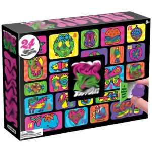 Nee Doh Christmas Advent Calendar Blind Box Squishy Fidget Toy Gift Box Ideal for Christmas