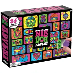 Needoh Advent Calendar 24pcs set Blind Box Squishy Gift Set Kids Christmas Easter Holiday Fidget Toys for Stress Relief