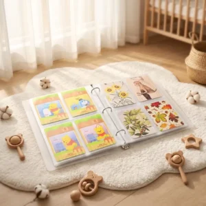 New Arrived Custom Logo Printed Cute Sticker Collecting Album Reusable Sticker Book