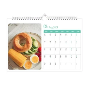 New Product Monthly Wall Calendars Custom Cmyk Full Colors 365 Days Desk Advent Calender Table Printing Calendar