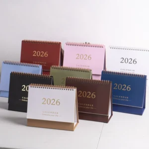 New Wall Calendar Simple Creative Desktop Decoration Paper Table Display Calendar
