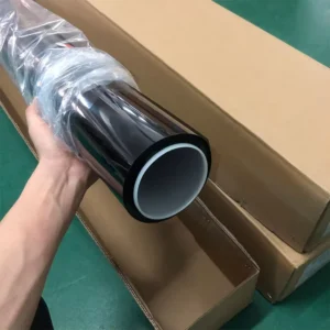 No Glue 1*30m UV Rejection Static Cling Black Window Tint Film PVC Privacy Protection Decorative Window Sticker