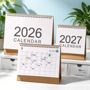 Notepad Calendar New Simple Office Enterprise Customized Calendar Monthly Calendar Printing Plan Notebook