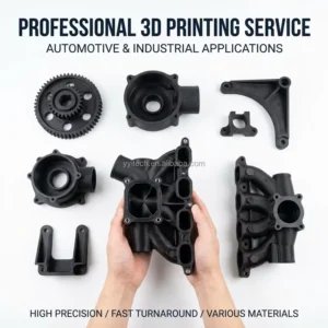 Nylon 3D Printing Custom Mechanical Plastic Models and Silicone Parts Manufacturing Service