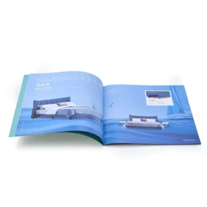 ODM Custom Design Full-Color Manual Catalog Menu Booklet Product Brochure Leaflet Printing