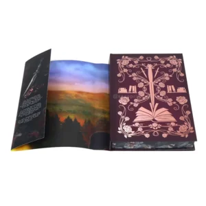 OEM Black and White Special Edition Hardcover Novel with Sprayed Edges