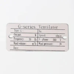 OEM Custom 304 Stainless Steel Stamped Car Brand Name Labels with Custom Color and Surface Treatment