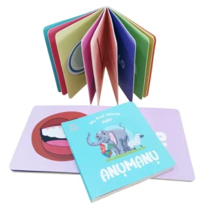 OEM Custom Children’s Coloring Picture Educational Brochure Set Box Cardboard Printing Baby Learning CMYK Color