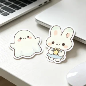 OEM Custom Die Cut Vinyl Stickers Waterproof Holographic Laser Self Adhesive Stickers for Laptop Water Bottle Gift Decor