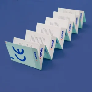 OEM Custom Folded A4 A5 Brochure Printing with Full Color Gloss or Matte Paper