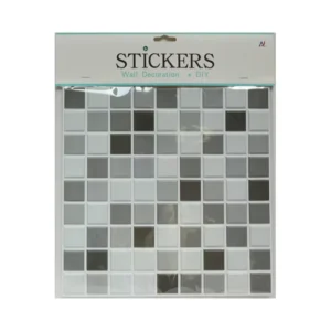 OEM Custom PVC 3D Self-Adhesive Bathroom Wall Tile Decor Stickers for Living Room