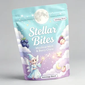 OEM Custom Printed Laminated Doypack Stand-Up Pouches for Candy and Snacks, Flexible Plastic Food Packaging Bags with Zipper