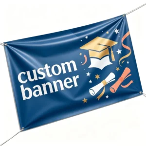 OEM Custom Vinyl Sign Banner for Trade Expo Booth Display