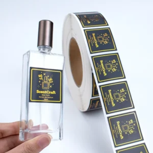 OEM Custom Waterproof Oil-Proof Perfume Label Stickers