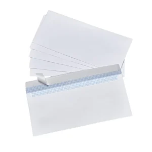 OEM Custom White Paper #10 Security Self-Seal Business Letter Envelope