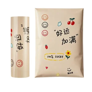 OEM Factory Eco-Friendly Pink Strong-Adhesive Sustainable Poly Mailers