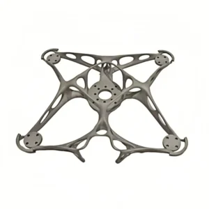 OEM Factory Titanium Aerospace Frame Structure Sandblasted Metal 3D Printing Services
