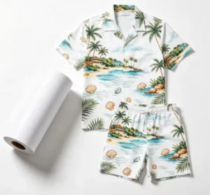 OEM Fast-Dry Sublimation Transfer Paper, 80gsm, A4/A3, 200m White Roll for Textiles