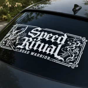 OEM Laser Die Cut Car Decals Vinyl Funny Window Stickers Car Vinyl Stickers