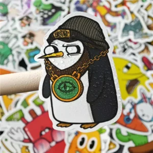 OEM ODM Custom Die-Cut Waterproof Vinyl Plastic Stickers for Packaging Logo Labels and Product Decoration