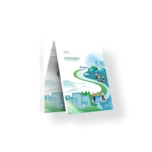 OEM ODM Custom Printed Paper Brochure Booklet Custom Material Color Size
