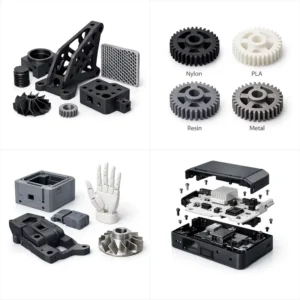 OEM ODM Large-Format SLA 3D Printing and CNC Machining Service for Industrial Applications