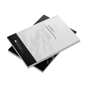 OEM ODM Private Label Fast Delivery Low MOQ R&D Brand RD-P01 Model Art Design Magazine Booklet Catalog Printing Corporate