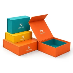 OEM Rigid Paperboard Gift Box with Magnetic Closure