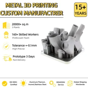 OEM SLM Aluminum 3D Printing Service for Manifold Intake Parts