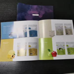 Offset Printing Booklet Magazine Brochures Catalogue Glossy Art Paper Matte Film Laminated 4c+4c CMYK