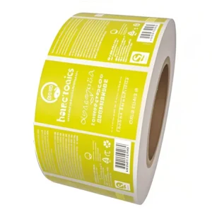 Oil-Proof Food Grade Labels Custom Waterproof Stickers for Olive Oil Bottles Cookies Snacks and Sugar Packaging