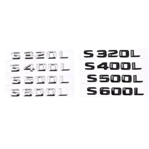 Old 3D C Class C200L C260L C300L Modified Car Logo Sticker C Class Series Lettering Tail Sticker