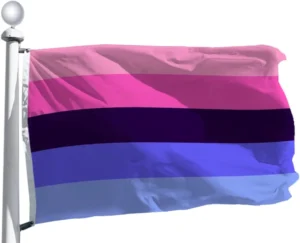 Omnisexual Pride Flag 3×5 Ft Custom Rainbow LGBT Banner for Yard or House