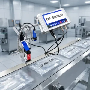 Online Automatic Poly Bag Inkjet Printer