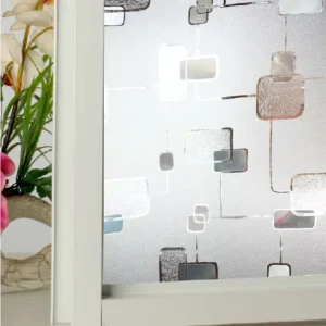 Opaque Static Frosted Clear 3D Window Film Sticker Eco-Friendly Waterproof No-Glue Home Decoration