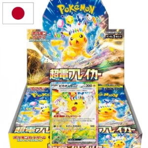 Original Japan Version SV8 Super Electric Breaker Booster Box Trading Cards with Display Case