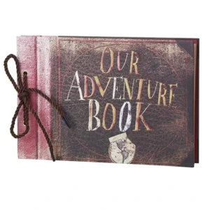 Our Adventure Book Scrapbook Photo Album, Embossed Wording Cover, Memory Keepsake for Anniversary and Wedding