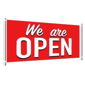 Outdoor Advertising Custom Large Size Fabric Hanging Banner