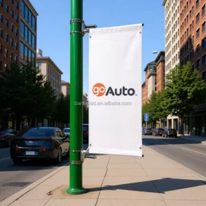 Outdoor Advertising Pole Banner
