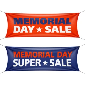 Outdoor Colorful Custom Banner