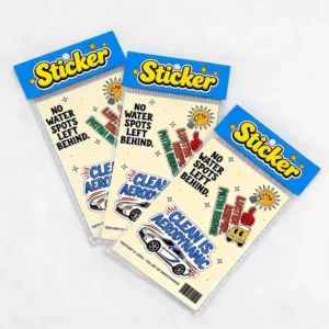 Outdoor Custom Strong-Adhesive Weatherproof Vinyl Sticker Packs for Skates Helmets Bikes and Cars