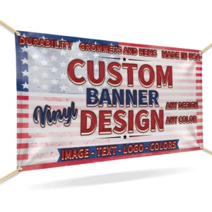 Outdoor Custom Vinyl Polyester Mesh Hanging Advertising Banner, Single- or Double-Sided, Weather-Resistant