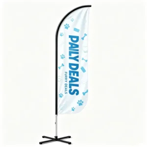 Outdoor Ground Spike Support Banner Flag Pole
